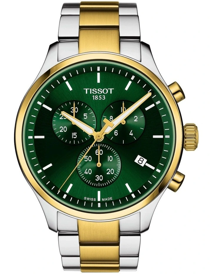 Chrono XL Classic T1166172209100 Watch in Green Gold