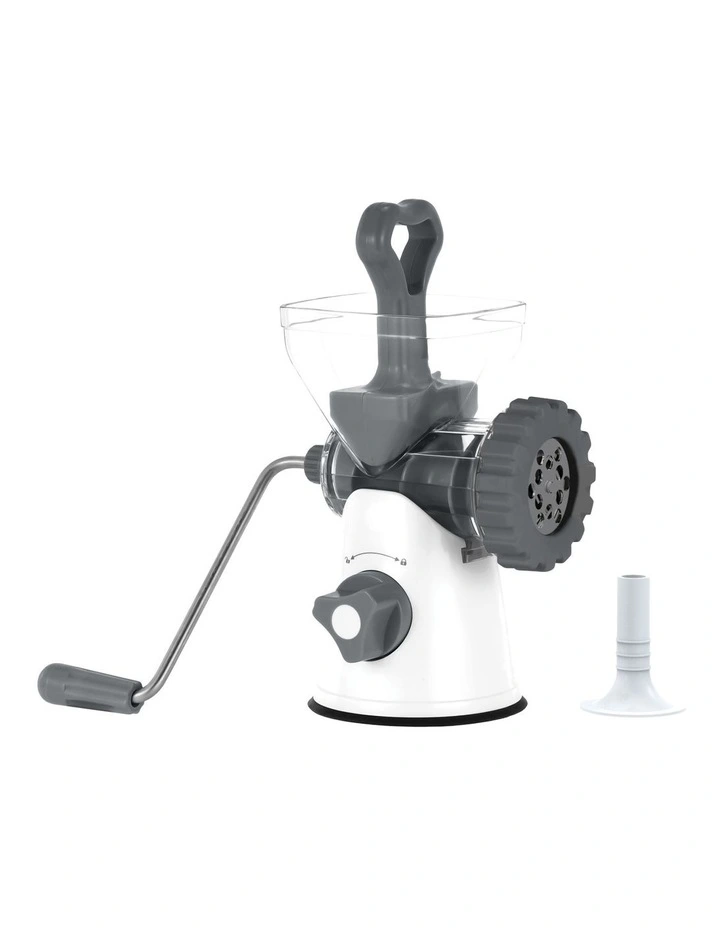 Meat Mincer in White/Grey