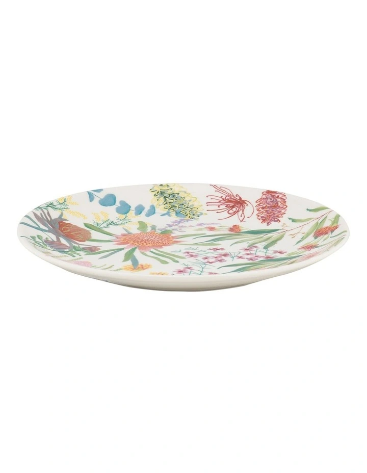 Royal Botanic Gardens Native Blooms Coupe Side Plate 19cm in Multi