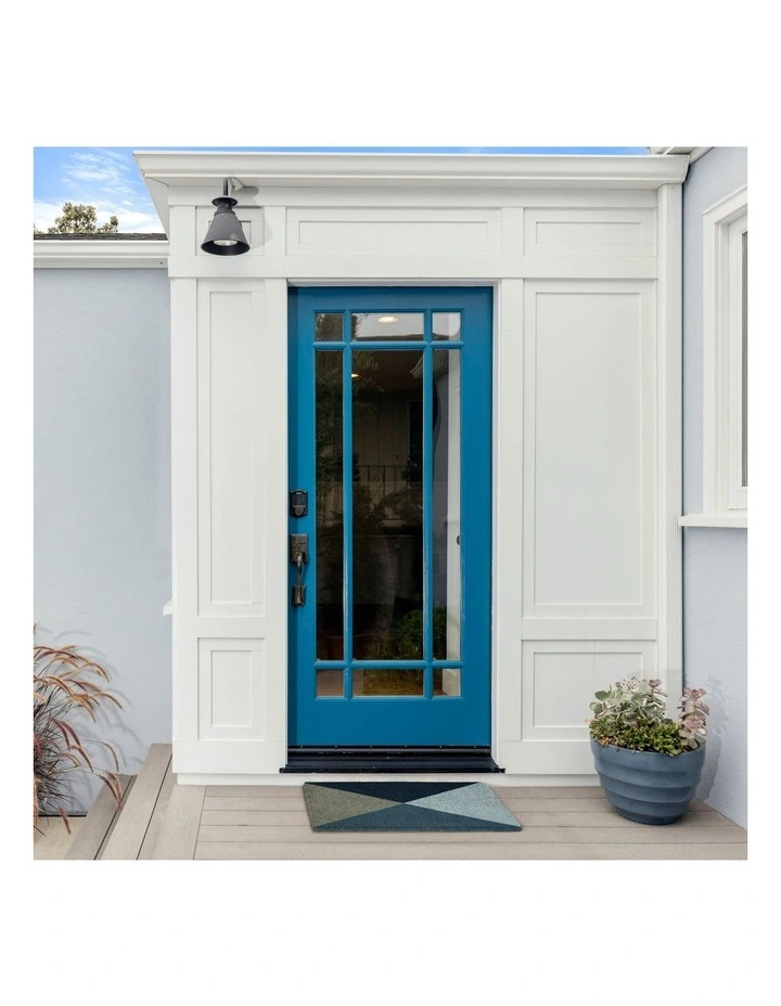 Blue Flag Coir Doormat 60x90 cm