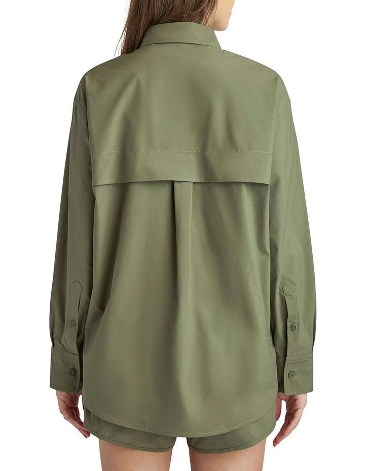 Tech Shield Shirt in Green
