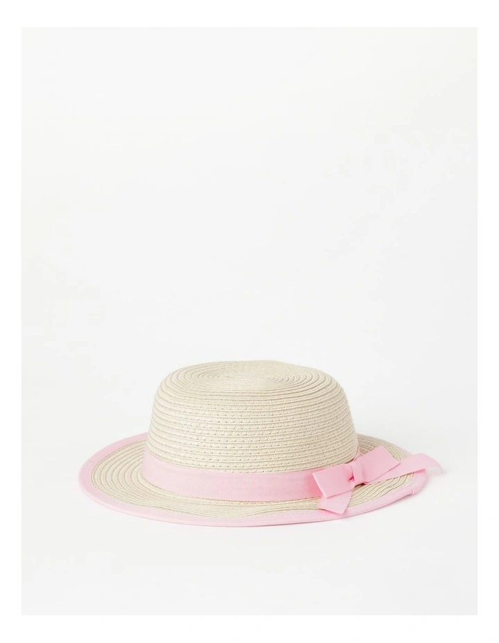 Paper Straw Hat In Natural