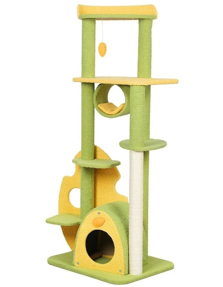 Tree Kitten Furniture Condo Scratching Post Scratcher in Multi