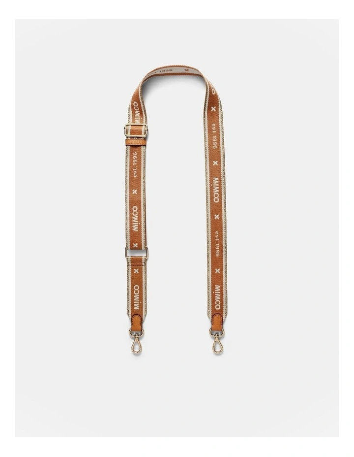 Mim 96 Webbing Bag Strap in Caramel