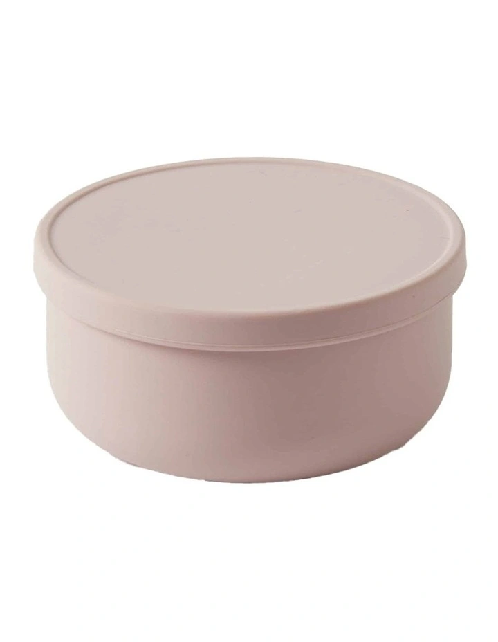 Henny Round Silicone Bowl 13cm in Musk