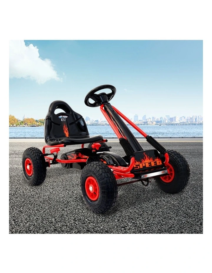 Pedal Go Kart Ride On in Red
