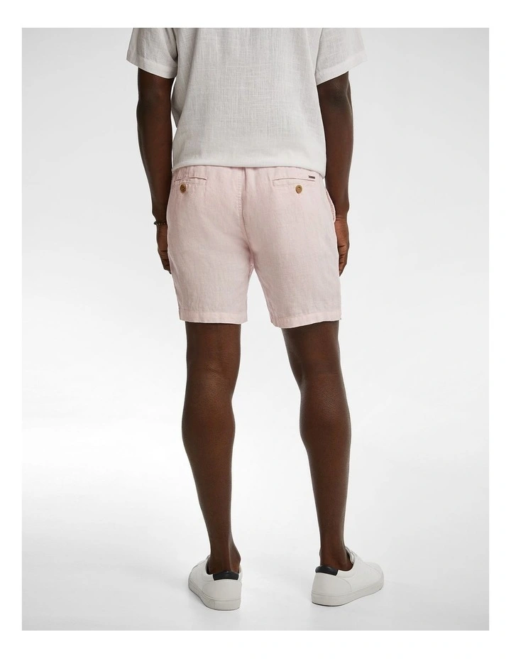Manta Linen Short in Pink