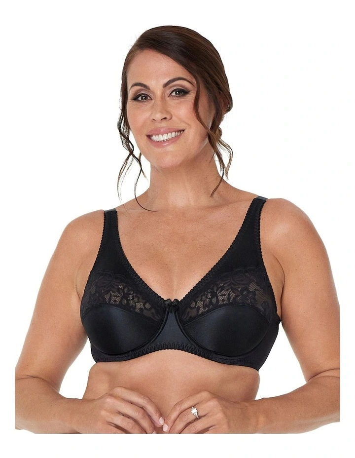 Classic Underwire Underwire Bra in Black