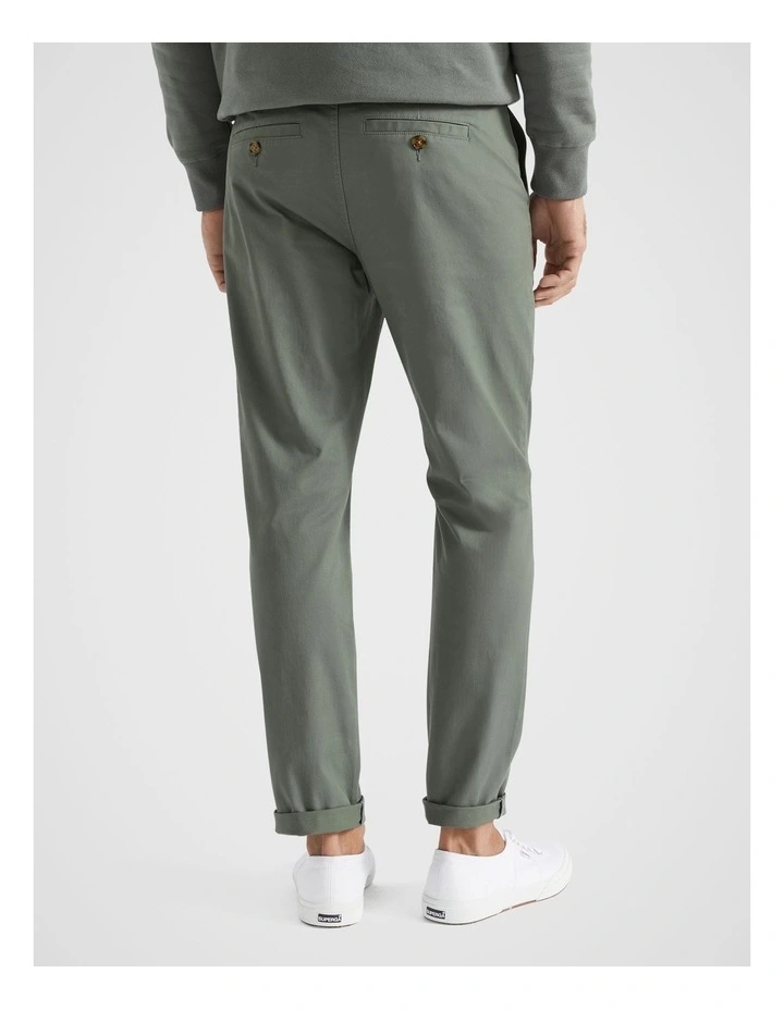Tapered Chino in Light Khaki