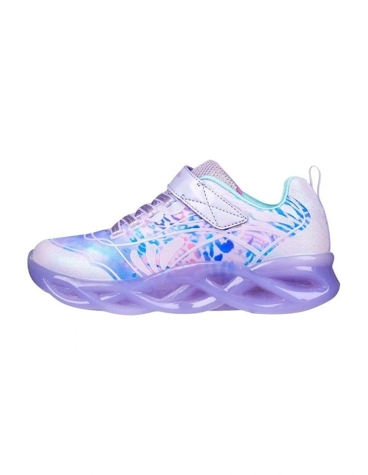 Twisty Ice Youth Sneakers in Lavender