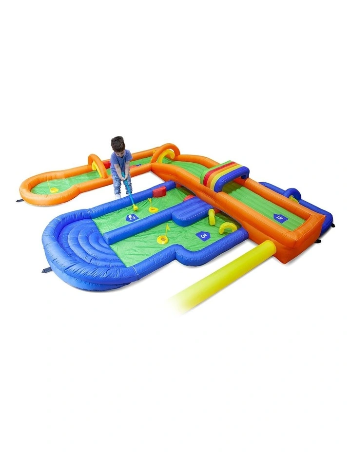 Tee Off Inflatable Mini Golf Play Centre