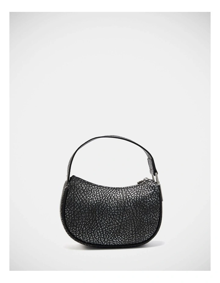 The Mini Shoulder Bag in Silver