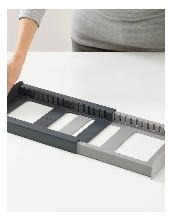 Drawer Store Expanding Cookware Organiser in Grey