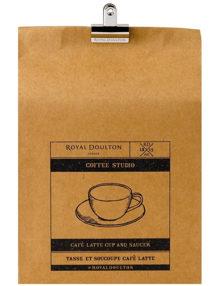 Coffee Studio Latte Cup & Saucer Set