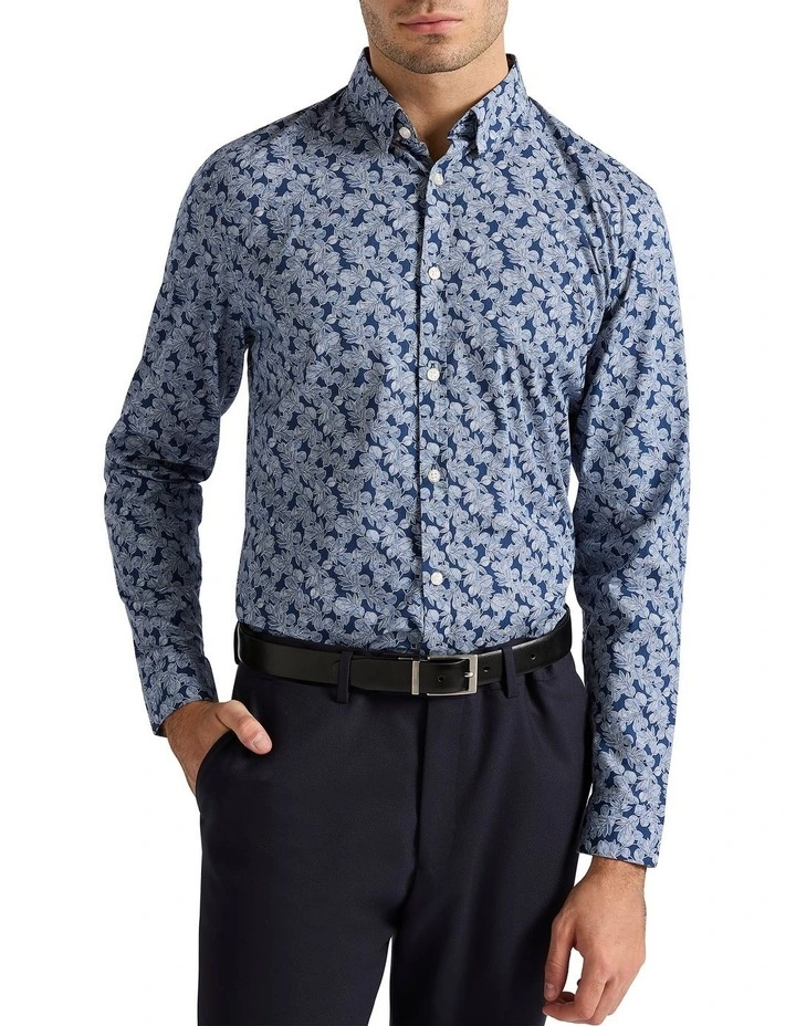 In The Air Shirt in Midnight Multi