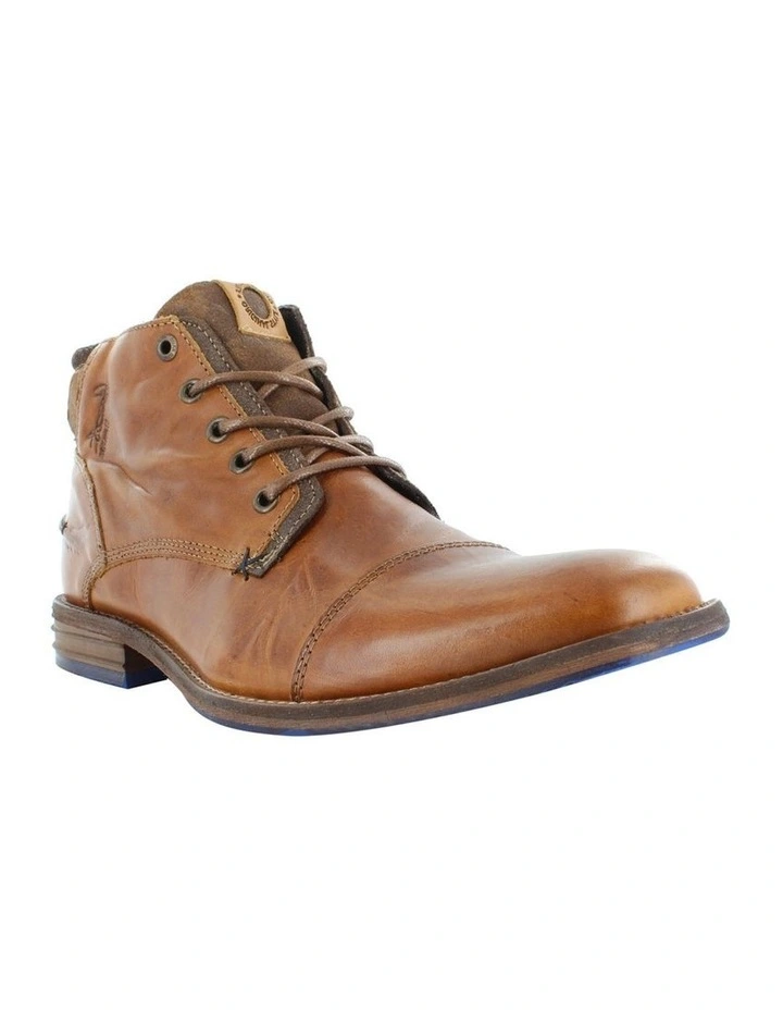 Chambers Lace Up Boot in Tan