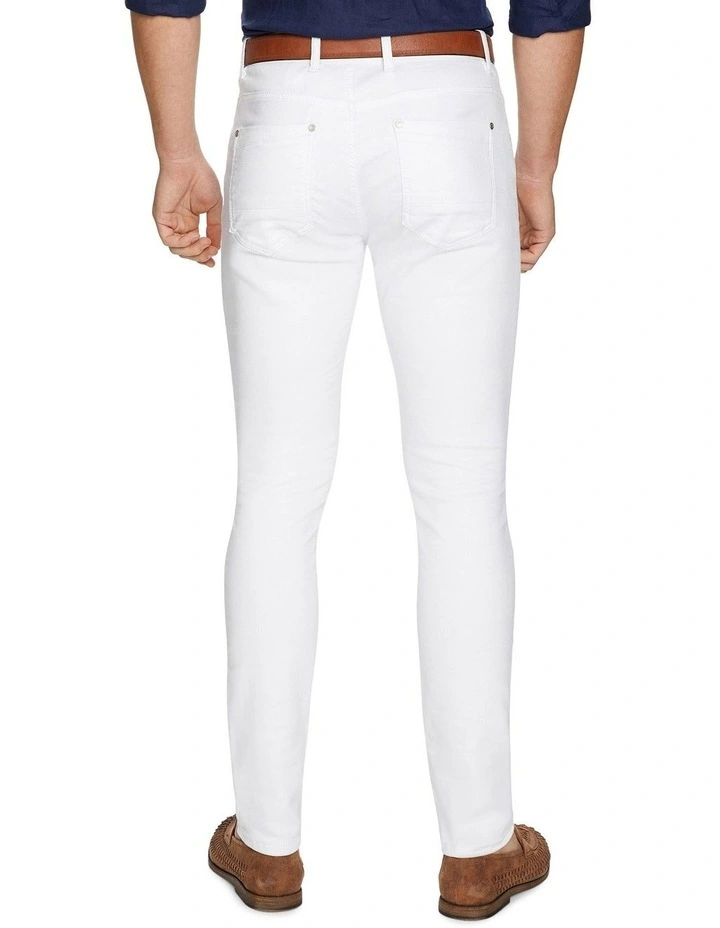 Nicol Skinny Chinos White