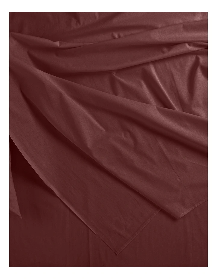 1000TC Bamboo Blended Sheet Set in Wine