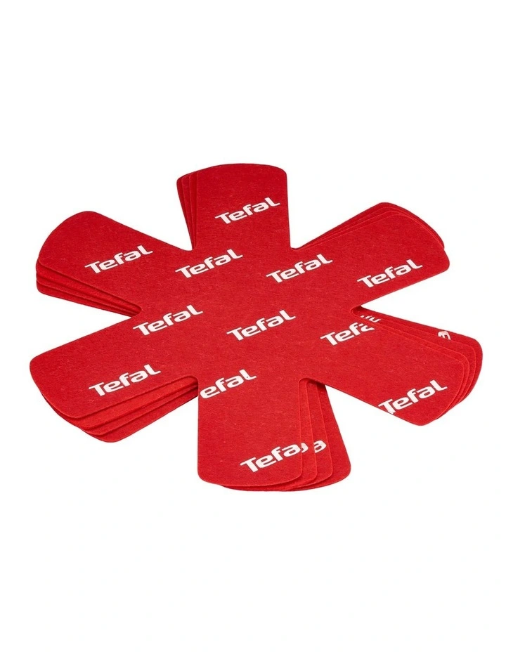 Ingenio Accessory Cookware Protectors set of 4 in Red