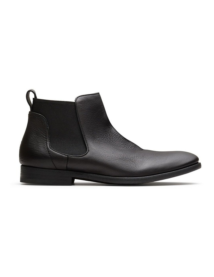 Harley Leather Chelsea Boots in Black