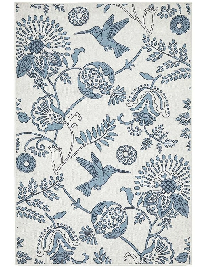 Seaside 7777 White Rug