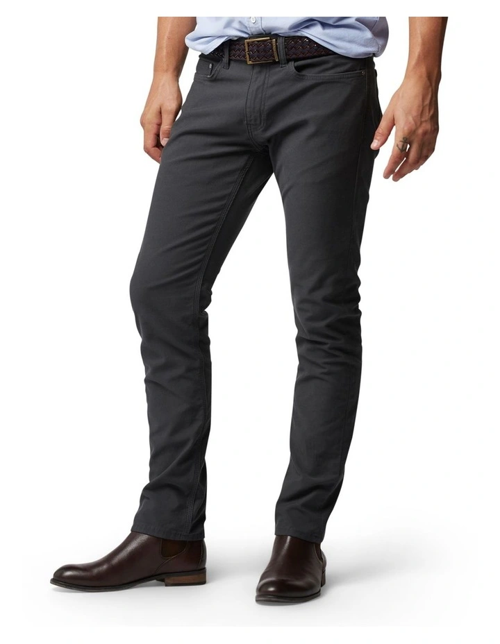 Motion 2 Straight Jean Regular Leg in Coal