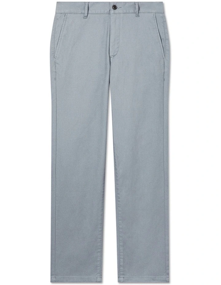 Junior Fit Washed Oxford Chino in Grey