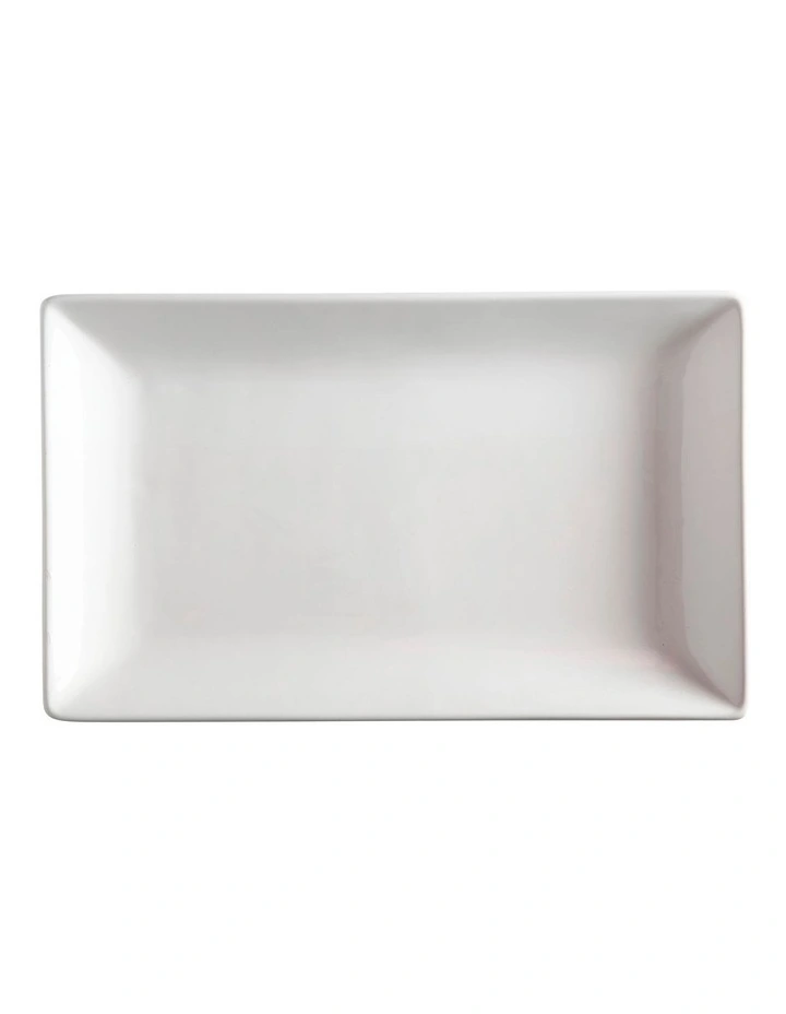 Banquet Rectangular Platter Gift Boxed 43x26cm in White