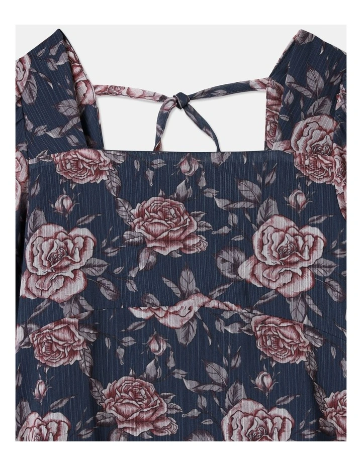 Alana Dress in Navy
