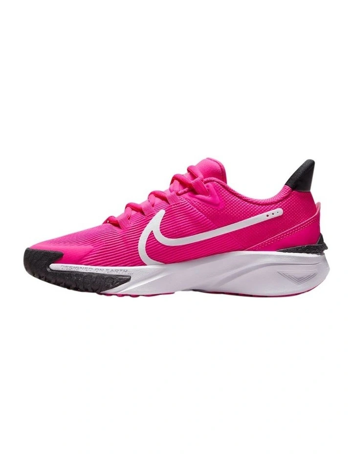 Star Runner 4 Grade School Sport Shoe in Pink