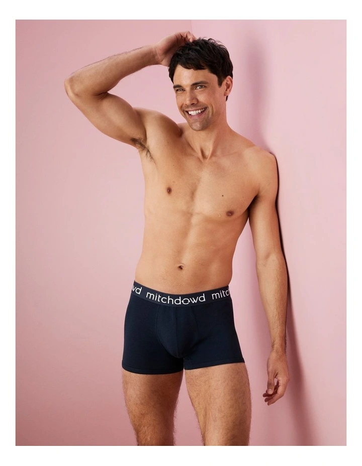 Bamboo Trunks 3 Pack in Navy
