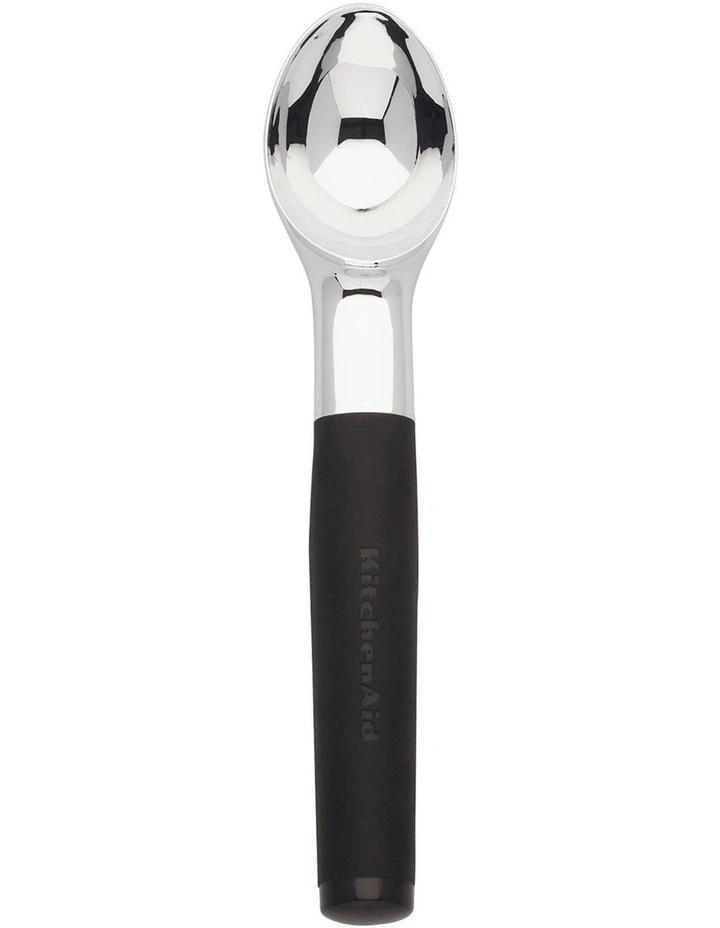 Soft Touch Ice Cream Scoop in Black