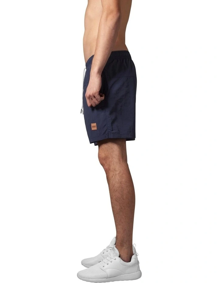 Block Swim Shorts in Navy