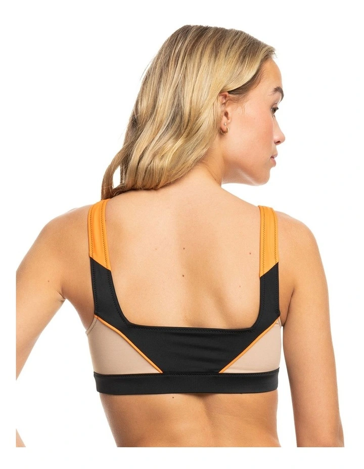 Active High Support Sports Bra in Anthracite