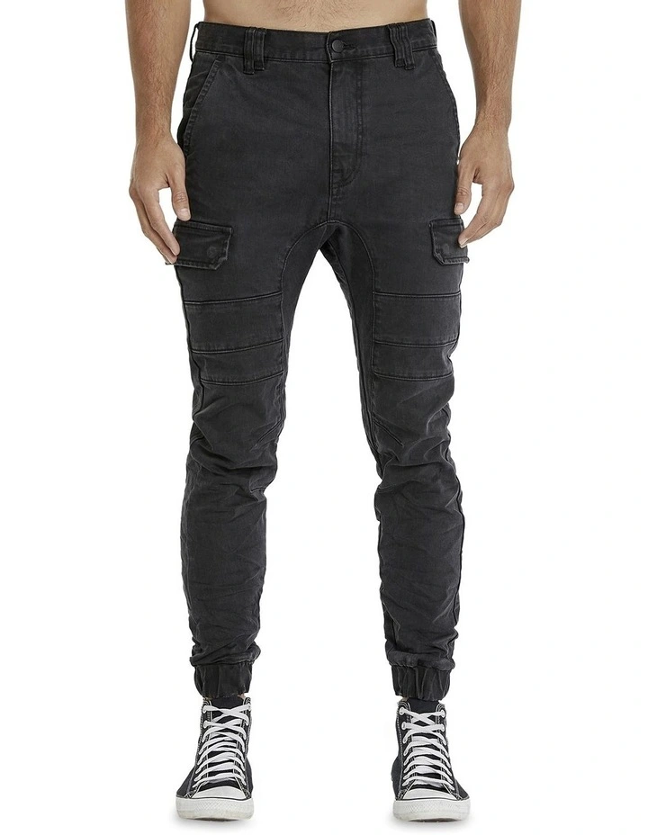 Salem Denim Jogger in Vintage Black