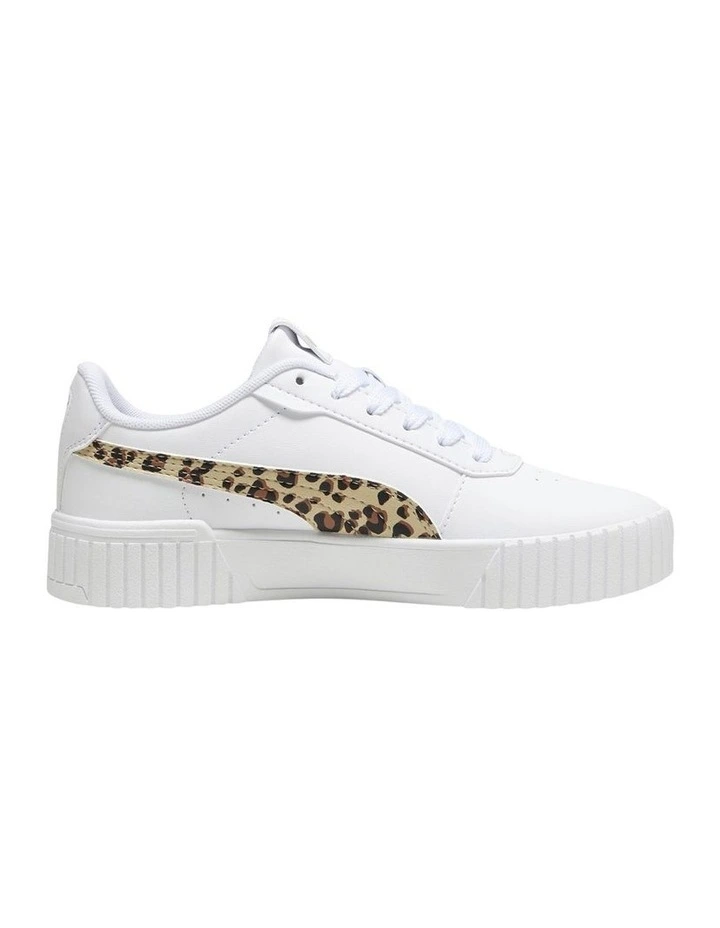 Carina 2.0 True Animal Grade School Sneakers in White