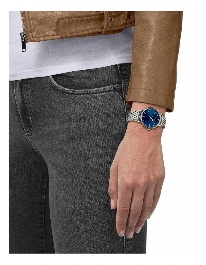 Everytime 34mm T1432101104100 Watch in Blue