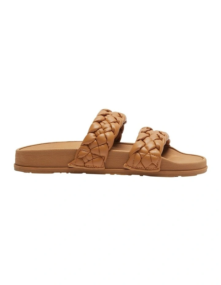 Slippy Braided Water-Friendly Sandals in Tan