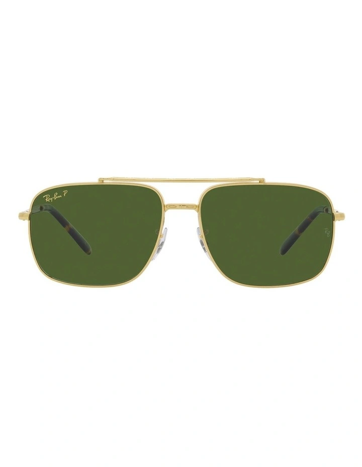 RB3796 Polarised Sunglasses in Gold