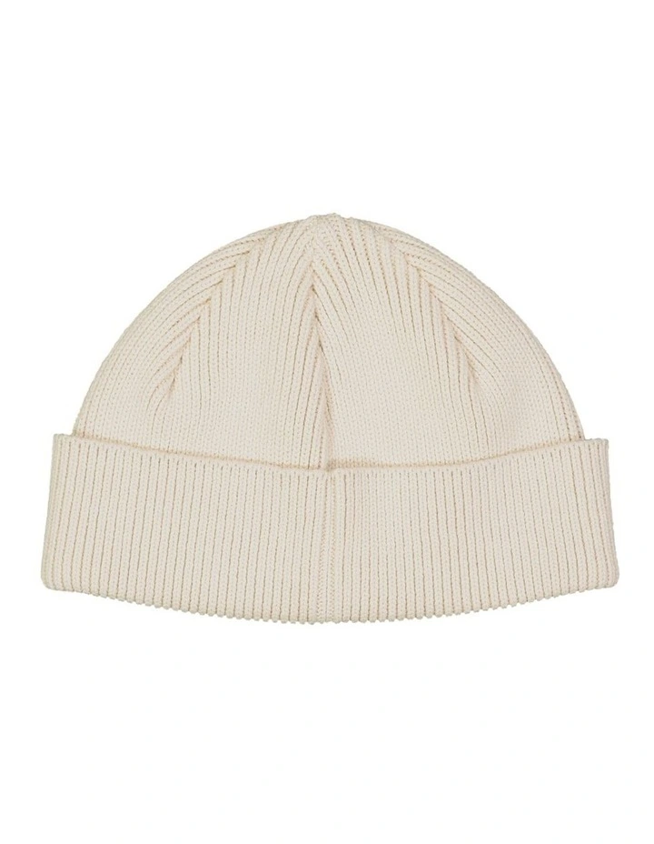 73 High Beanie in White