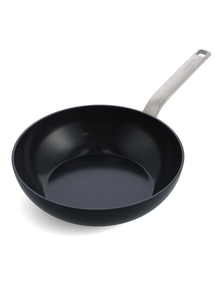 Evolution Frypan Open Wok 28cm/3.6L in Black