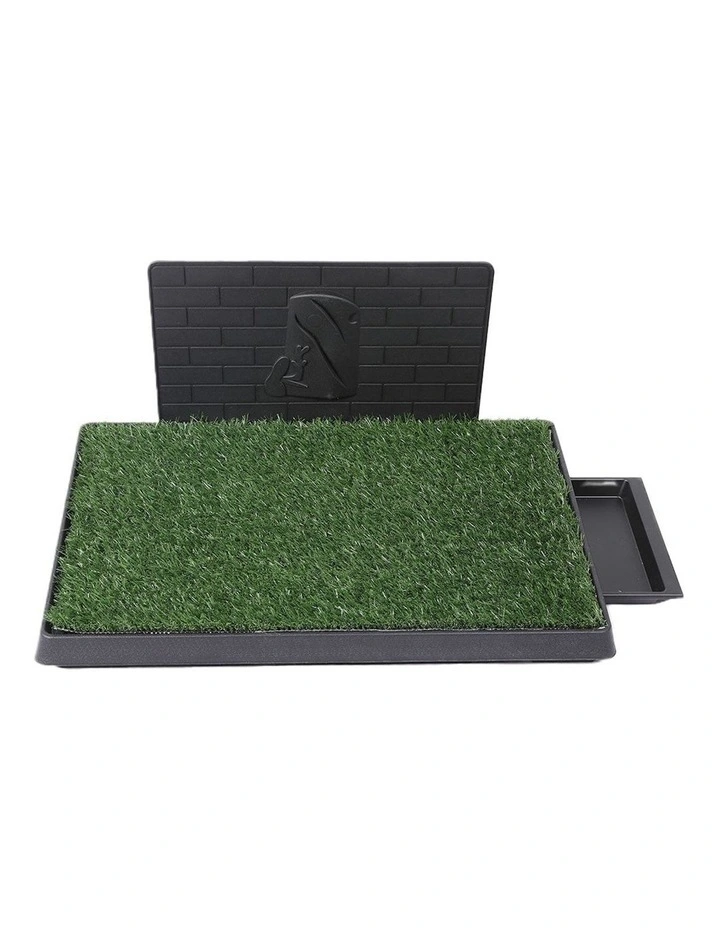 Jumbo Portable Grass Potty Training Pad in Green