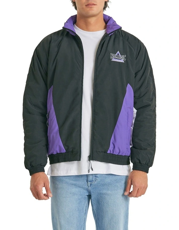 Rossburn Quilted Ski Jacket in Black