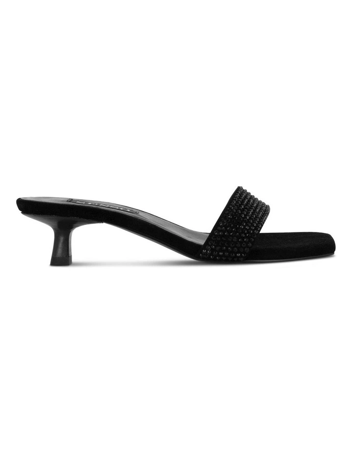 Tori Heeled Sandals in Black
