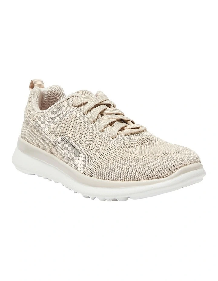 Quantum Sneakers in Beige Knit