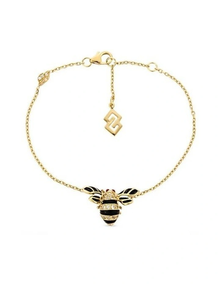 Queen Bee Bracelet in Black