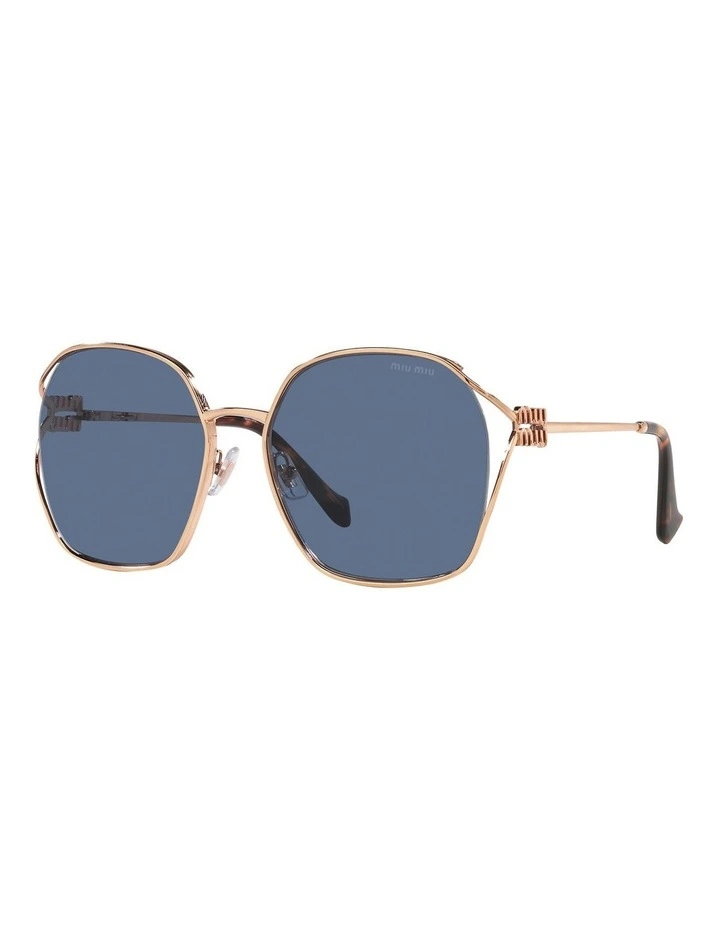 MU 52WS Sunglasses in Gold