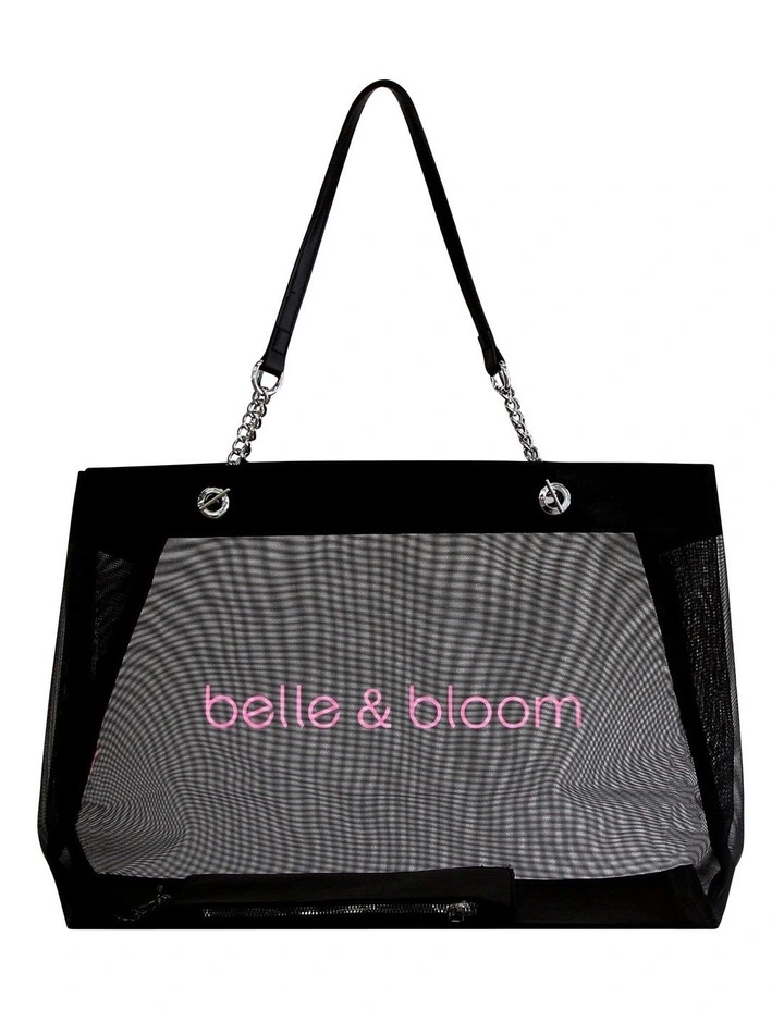 Wild Lover Tote Bag in Black