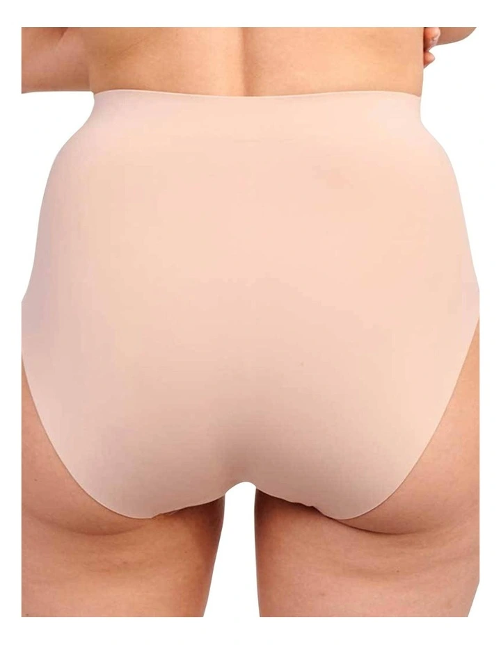 Perfect Touch Seamless High Waist Shaping Brief in Nude