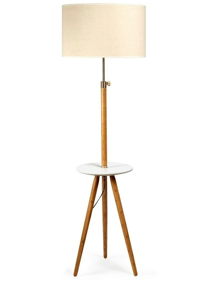 Tripod Floor Lamp 165cm in Linen